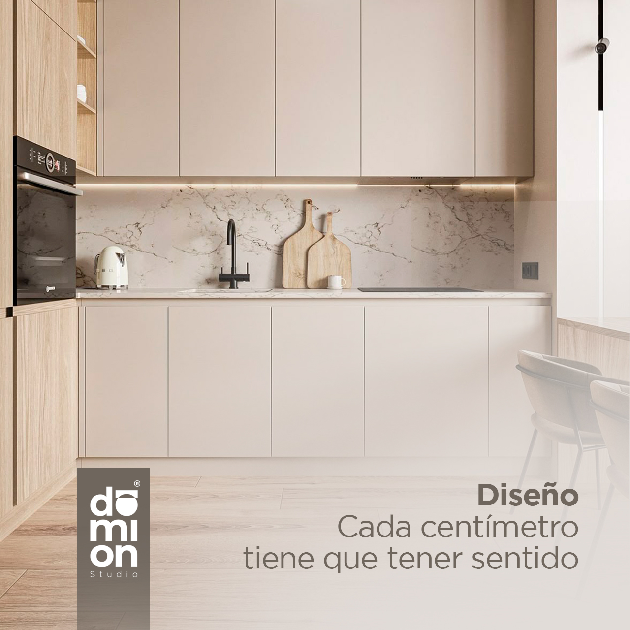 Cocina a medida con diseño centrado en cada centímetro