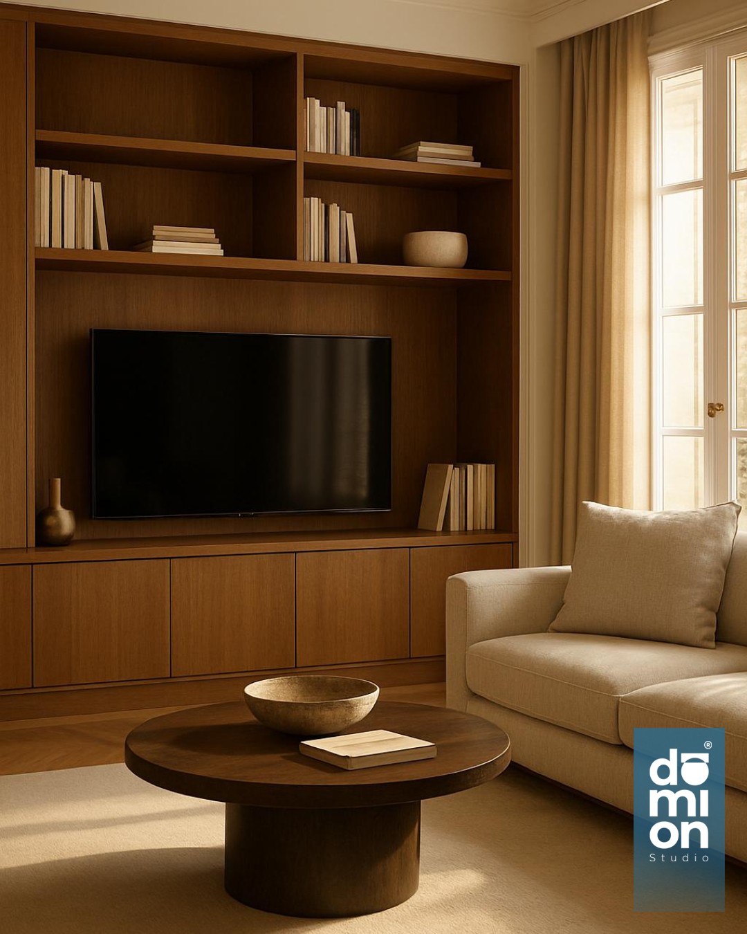 Cómo diseñar un mueble de living que ordene visualmente el ambiente